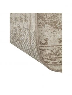 Westwing Collection Tapis d'entrée beige extérieur / intérieur style vintage Dana, larg. 80 x long. 200 cm -Jardin Soldes Boutique Tapis dentree beige exterieur interieur style vintage Dana 4