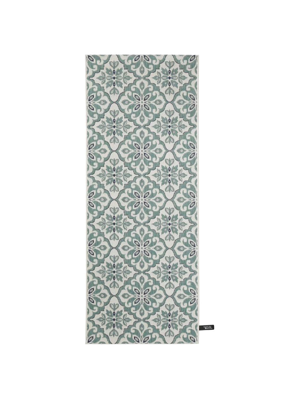 Benuta Tapis d'entrée intérieur extérieur motif floral Capri, larg. 80 x long. 200 cmSeulement 1 produit disponible 3 Benuta Tapis d'entrée intérieur extérieur motif floral Capri, larg. 80 x long. 200 cmSeulement 1 produit disponible