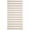 Westwing Collection Tapis d'extérieur beige à jeu de rayures Axa, larg. 80 x long. 150 cm (taille XS) -Jardin Soldes Boutique Tapis dexterieur beige a jeu de rayures Axa