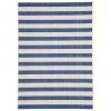 Westwing Collection Tapis d'extérieur bleu à jeu de rayures Axa, larg. 200 x long. 290 cm (taille L) 1 Westwing Collection Tapis d'extérieur bleu à jeu de rayures Axa, larg. 200 x long. 290 cm (taille L) -Jardin Soldes Boutique Tapis dexterieur bleu a jeu de rayures Axa