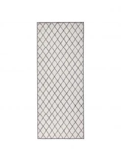 Tapis d'extérieur gris crème Malaga, larg. 80 x long. 250 cm -Jardin Soldes Boutique Tapis dexterieur gris creme Malaga 8