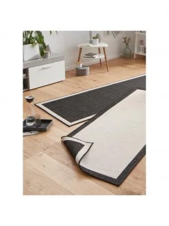 Tapis d'extérieur noir crème Panama, larg. 80 x long. 250 cm 7 Tapis d'extérieur noir crème Panama, larg. 80 x long. 250 cm -Jardin Soldes Boutique Tapis dexterieur noir creme Panama 1