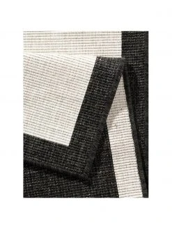 Tapis d'extérieur noir crème Panama, larg. 80 x long. 250 cm 9 Tapis d'extérieur noir crème Panama, larg. 80 x long. 250 cm -Jardin Soldes Boutique Tapis dexterieur noir creme Panama 3