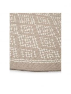 Westwing Collection Tapis d'extérieur rond Capri, Ø 140 cm (taille M) -Jardin Soldes Boutique Tapis dexterieur rond Capri 3