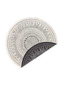 Tapis d'extérieur rond Porto, Ø 140 cm (taille M)