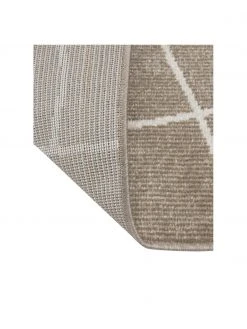 Westwing Collection Tapis d'extérieur taupe Lillyan, larg. 200 x long. 300 cm (taille L) -Jardin Soldes Boutique Tapis dexterieur taupe Lillyan 5