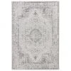 Tapis d'extérieur vintage gris crème Cenon, larg. 115 x long. 170 cm (taille S) 1 Tapis d'extérieur vintage gris crème Cenon, larg. 115 x long. 170 cm (taille S) -Jardin Soldes Boutique Tapis dexterieur vintage gris creme Cenon