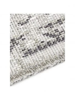 Tapis d'extérieur vintage gris crème Cenon, larg. 115 x long. 170 cm (taille S) -Jardin Soldes Boutique Tapis dexterieur vintage gris creme Cenon 2