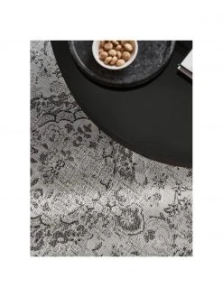 Tapis d'extérieur vintage gris crème Cenon, larg. 115 x long. 170 cm (taille S) -Jardin Soldes Boutique Tapis dexterieur vintage gris creme Cenon 4