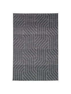 Tapis extérieur aspect velours Rhythm, larg. 115 x long. 170 (taille S)