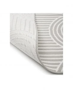 Westwing Collection Tapis ext&eacute;rieur gris ethnique Arches, larg. 80 x long. 150 cm (taille XS) -Jardin Soldes Boutique Tapis exterieur gris ethnique Arches 5