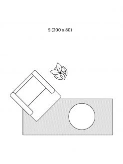 Westwing Collection Tapis extérieur intérieur beige Toronto, larg. 80 x long. 200 cm -Jardin Soldes Boutique Tapis exterieur interieur beige Toronto 8