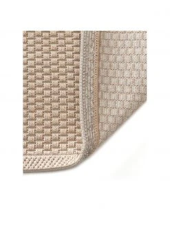 Westwing Collection Tapis extérieur intérieur beige foncé Toronto, larg. 80 x long. 150 cm (taille XS) -Jardin Soldes Boutique Tapis exterieur interieur beige fonce Toronto 3