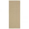 Westwing Collection Tapis extérieur intérieur beige foncé Toronto, larg. 80 x long. 200 cm -Jardin Soldes Boutique Tapis exterieur interieur beige fonce Toronto 6