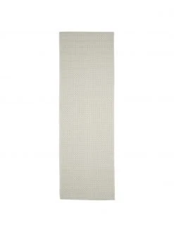 Westwing Collection Tapis extérieur intérieur blanc crème Toronto, larg. 80 x long. 250 cm