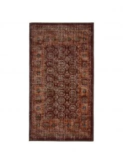 Tapis extérieur oriental rouge orange My Tilas, larg. 80 x long. 150 cm (taille XS)