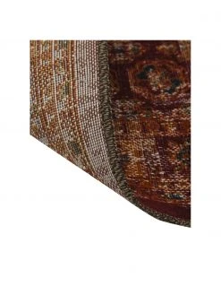 Tapis extérieur oriental rouge orange My Tilas, larg. 80 x long. 150 cm (taille XS) -Jardin Soldes Boutique Tapis exterieur oriental rouge orange My Tilas 4