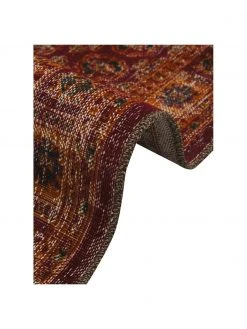 Tapis extérieur oriental rouge orange My Tilas, larg. 80 x long. 150 cm (taille XS) -Jardin Soldes Boutique Tapis exterieur oriental rouge orange My Tilas 5