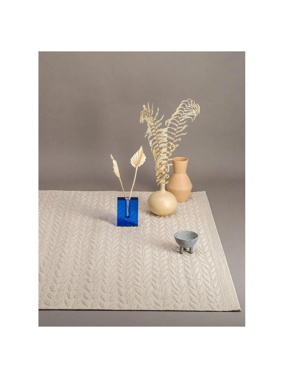 Tapis extérieur tressé à motif feuilles Braided, larg. 120 x long. 170 cm (taille S) 4 Tapis extérieur tressé à motif feuilles Braided, larg. 120 x long. 170 cm (taille S) – Image 2