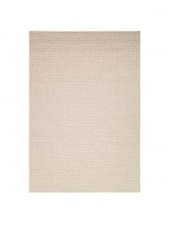 Tapis extérieur tressé à motif feuilles Braided, larg. 120 x long. 170 cm (taille S)