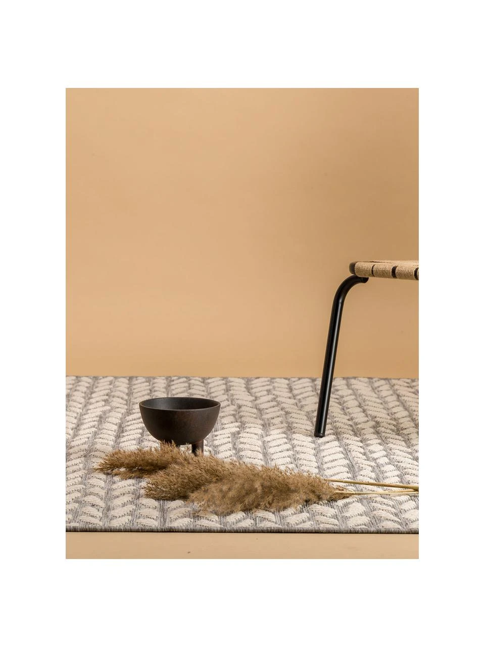 Tapis extérieur tressé à motif feuilles Braided, larg. 160 x long. 230 cm (taille M) 6 Tapis extérieur tressé à motif feuilles Braided, larg. 160 x long. 230 cm (taille M) – Image 4