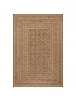 Tapis intérieur-extérieur aspect jute Limonero, larg. 80 x long. 150 cm (taille XS)Seulement 1 produit disponible