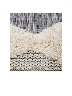 Tapis intérieur extérieur gris crème Tiddas, larg. 115 x long. 170 cm -Jardin Soldes Boutique Tapis interieur exterieur gris creme Tiddas 3