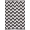 Tapis intérieur extérieur gris crème, réversible Palma, larg. 80 x long. 150 cm (taille XS)
