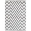 Tapis intérieur extérieur imprimé zigzag, réversible Palma, larg. 160 x long. 230 cm (taille M) -Jardin Soldes Boutique Tapis interieur exterieur imprime zigzag reversible Palma