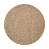Tapis intérieur-extérieur rond aspect jute Almendro, Ø 160 cm (taille L) 2 Tapis intérieur-extérieur rond aspect jute Almendro, Ø 160 cm (taille L) -Jardin Soldes Boutique Tapis interieur exterieur rond aspect jute Almendro