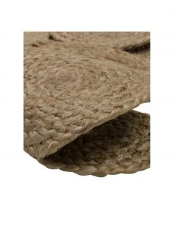 Westwing Collection Tapis rond beige boh&egrave;me en jute fait main Niago, Ø 150 cm (taille M) -Jardin Soldes Boutique Tapis rond beige boheme en jute fait main Niago 5