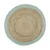 Westwing Collection Tapis rond en jute fait main Shanta, Ø 100 cm (taille XS) 2 Westwing Collection Tapis rond en jute fait main Shanta, Ø 100 cm (taille XS) -Jardin Soldes Boutique Tapis rond en jute fait main Shanta