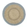 Westwing Collection Tapis rond en jute fait main Shanta, Ø 100 cm (taille XS) -Jardin Soldes Boutique Tapis rond en jute fait main Shanta 6