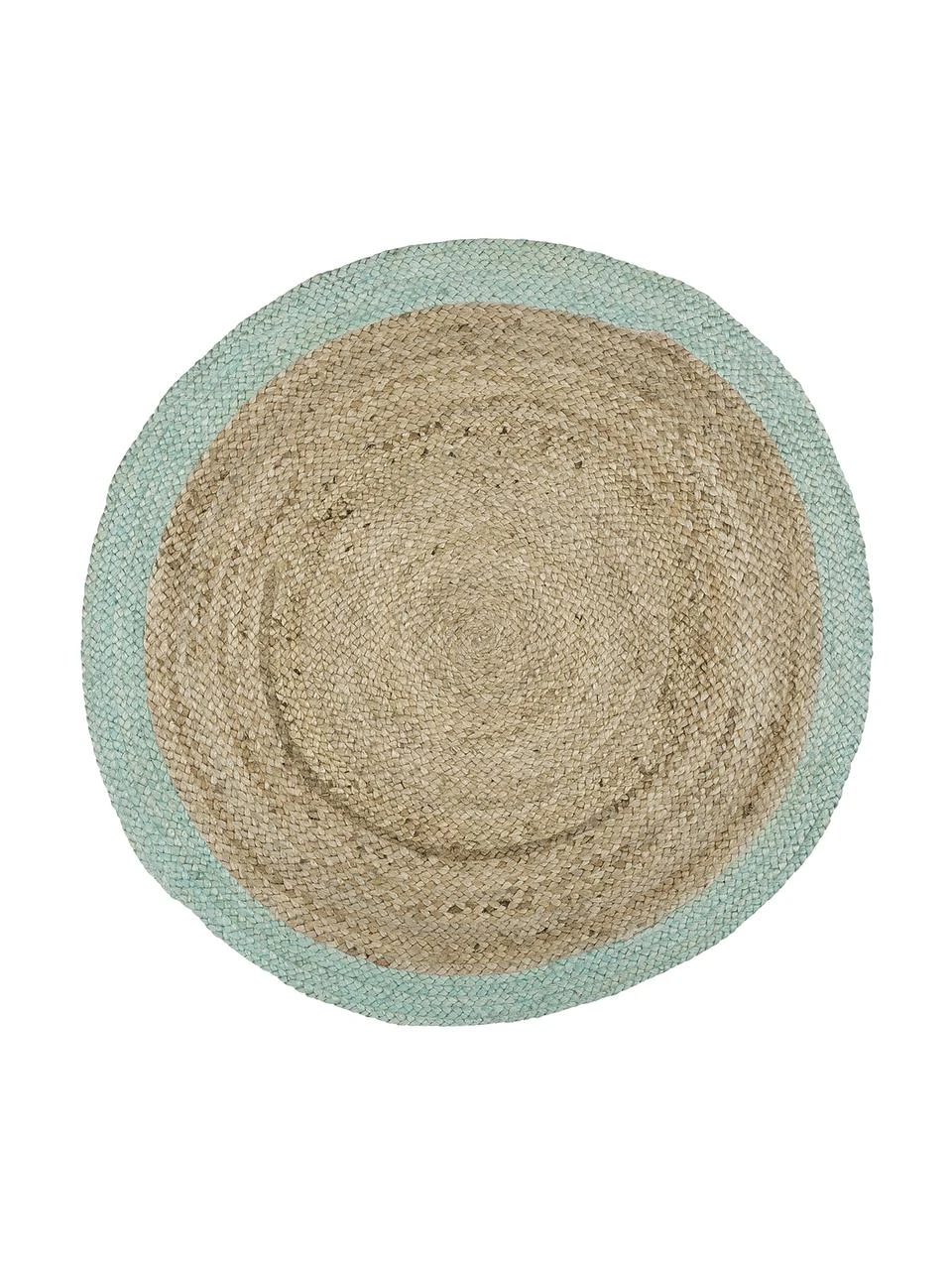 Westwing Collection Tapis rond en jute fait main Shanta, Ø 100 cm (taille XS) 3 Westwing Collection Tapis rond en jute fait main Shanta, Ø 100 cm (taille XS)