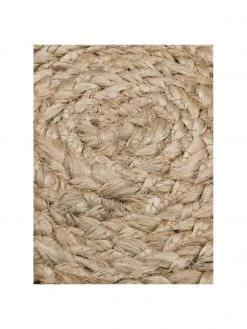 Westwing Collection Tapis rond en jute style bohème Shyam, Ø 150 cm (taille M) -Jardin Soldes Boutique Tapis rond en jute style boheme Shyam 2