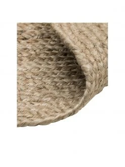 Westwing Collection Tapis rond en jute style bohème Shyam, Ø 150 cm (taille M) -Jardin Soldes Boutique Tapis rond en jute style boheme Shyam 4