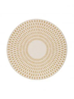 Tapis rond extérieur aspect sisal Diamond, Ø 160 cm (taille L)