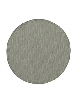 Westwing Collection Tapis rond extérieur intérieur vert sauge Toronto, Ø 120 cm (taille S)