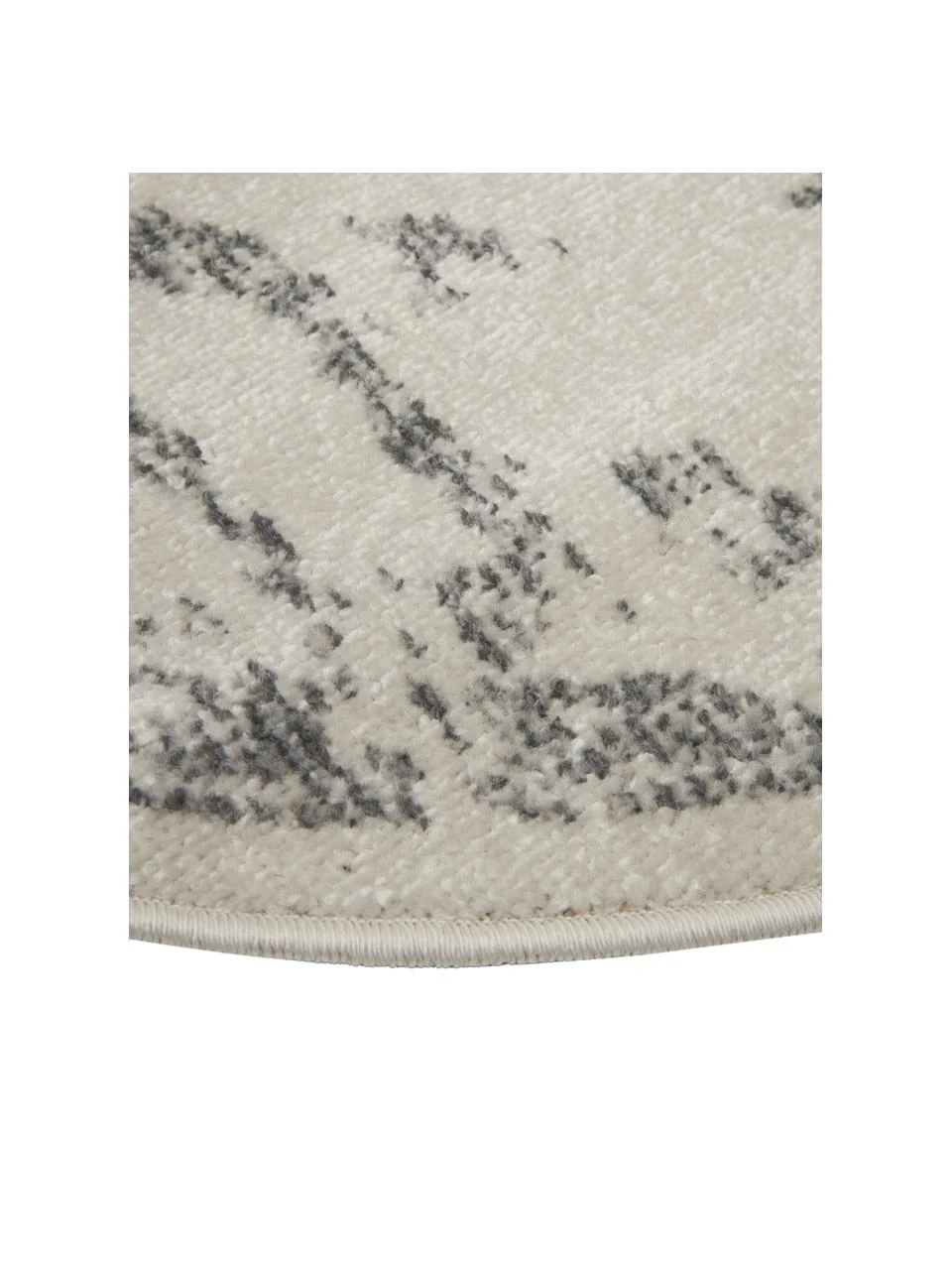 Westwing Collection Tapis rond gris extérieur / intérieur style vintage Diana, Ø 120 cm (taille S) 6 Westwing Collection Tapis rond gris extérieur / intérieur style vintage Diana, Ø 120 cm (taille S) – Image 4