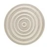 Tapis rond outdoor à effet relief Nador, Ø 160 cm (taille L)