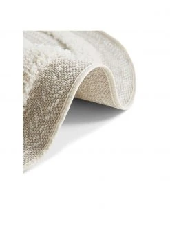 Tapis rond outdoor à effet relief Nador, Ø 160 cm (taille L) -Jardin Soldes Boutique Tapis rond outdoor a effet relief Nador 3