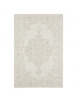 Tapis vintage intérieur-extérieur Tilos, larg. 200 x long. 290 cm (taille L)
