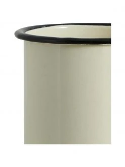 Nordal Tasse émaillée avec bord peint à la main Ginger, 2 élém., Ø 10 x haut. 8 cm, 350 ml -Jardin Soldes Boutique Tasse emaillee avec bord peint a la main Ginger 2 elem 3