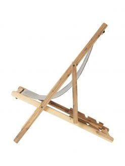 Westwing Collection Transat pliant en bois d'acacia Jola, larg. 58 x long. 115 cm -Jardin Soldes Boutique Transat pliant en bois dacacia Jola 17