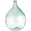 Vase dame-jeanne verre recyclé Drop, Ø 40 x haut. 56 cm -Jardin Soldes Boutique Vase dame jeanne verre recycle Drop